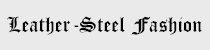 leather steel fashion Schmuck und Lederwaren
