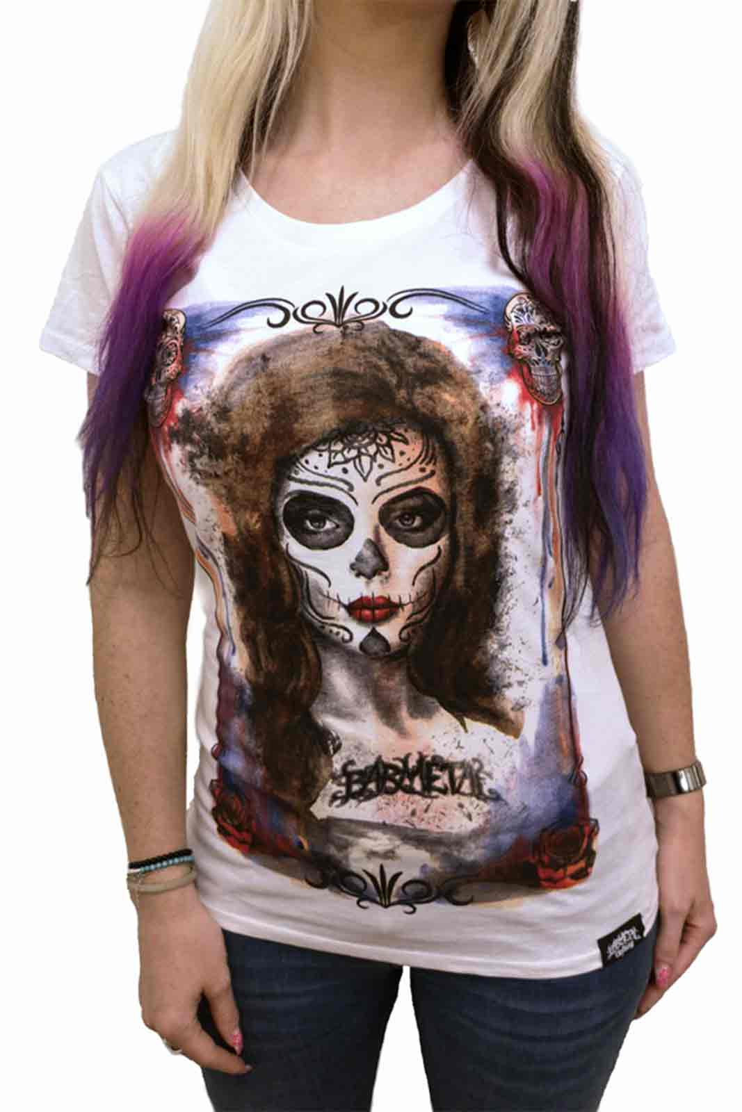 Barmetal Girly Watercolor La Catrina