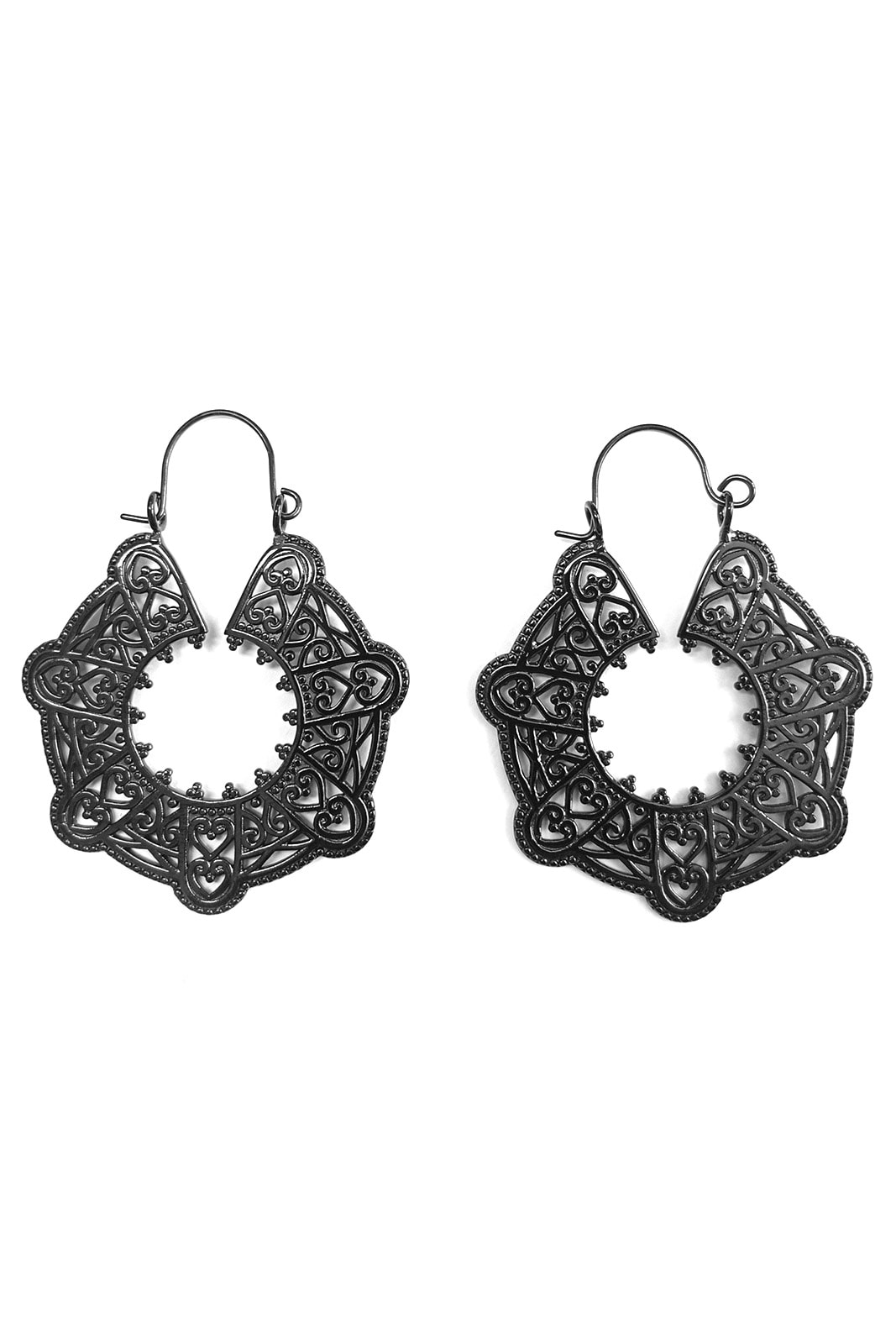 White Dragon Ohrringe Opened Seal